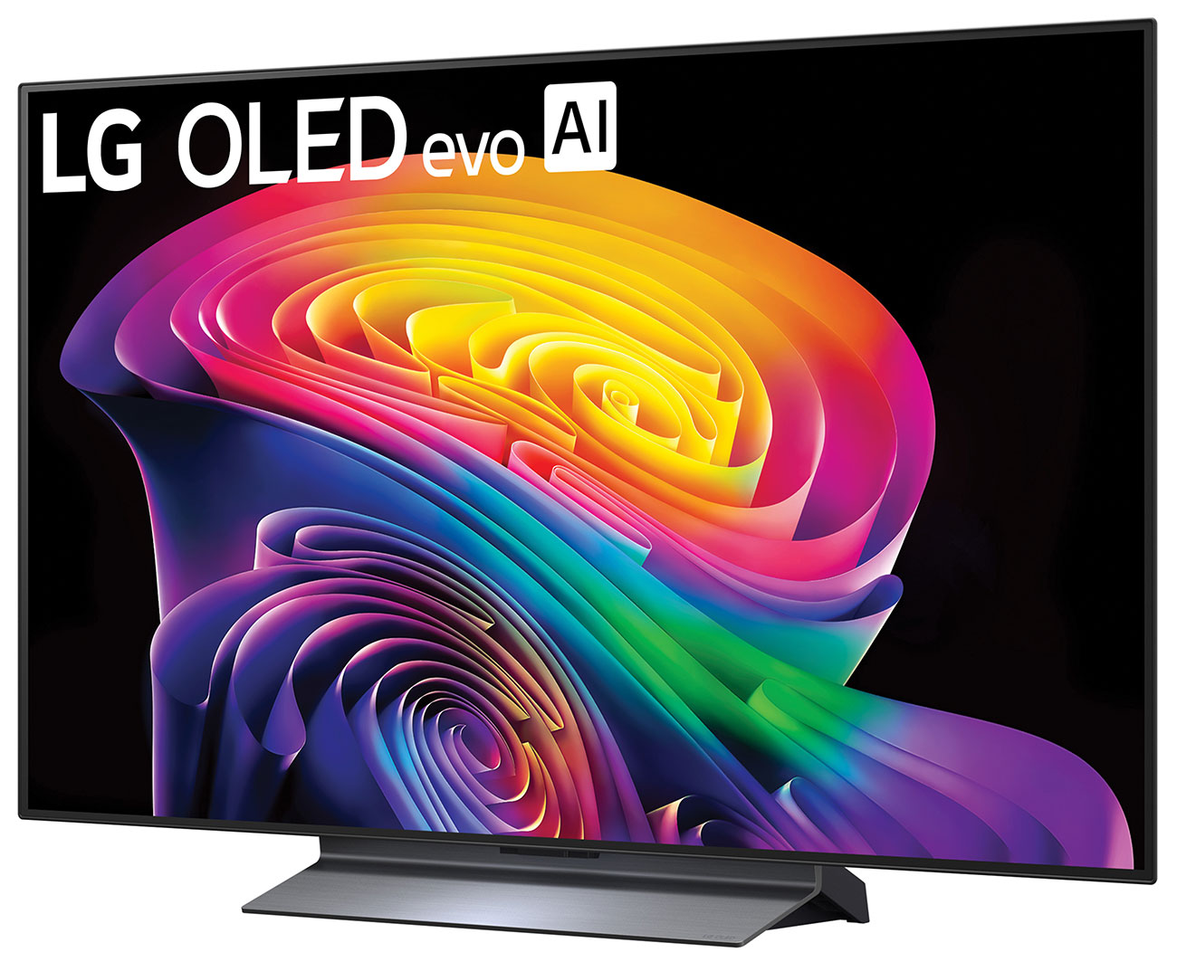 Front Angled View of LG OLED