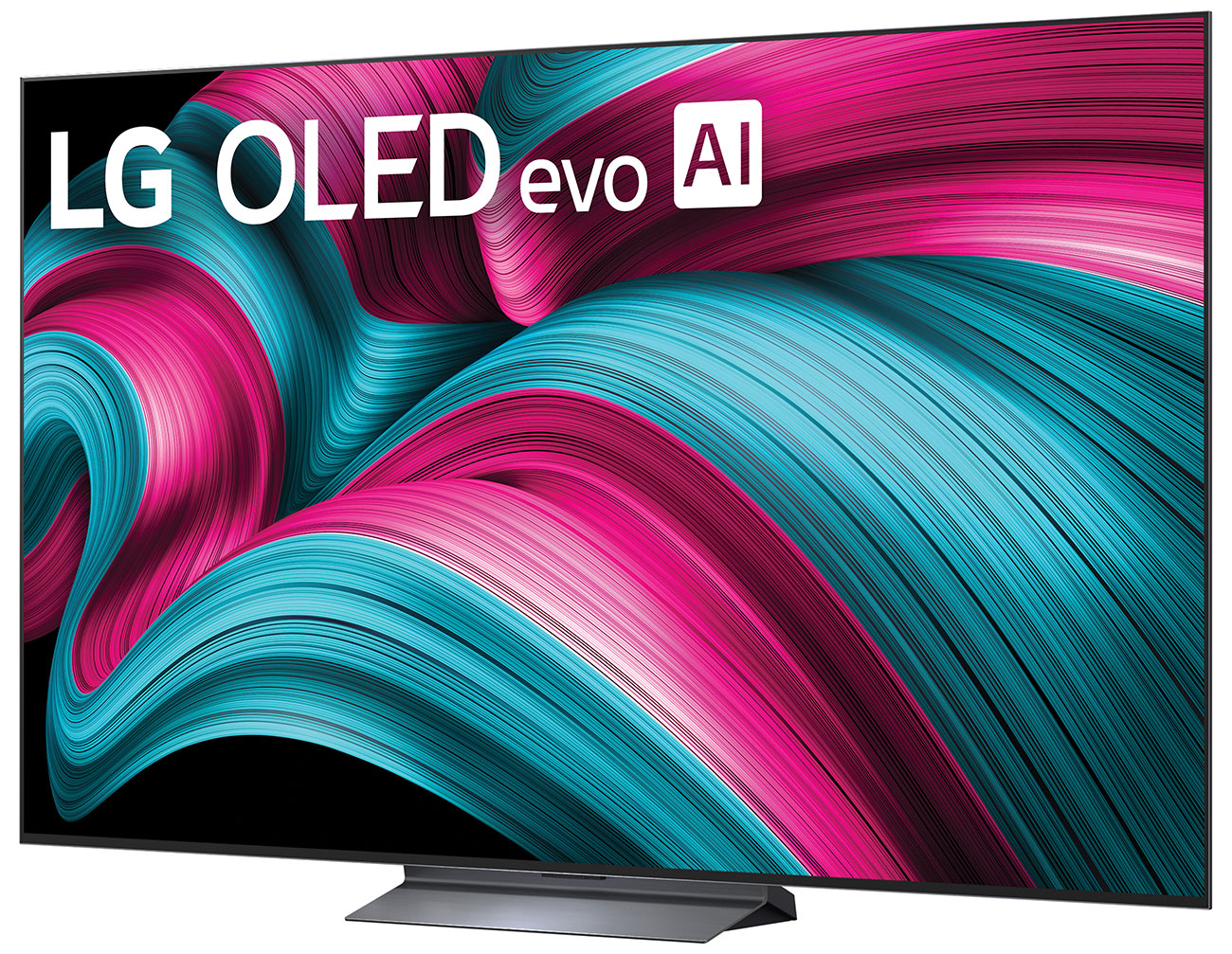 Front Right View of LG OLED 4K Smart TV 