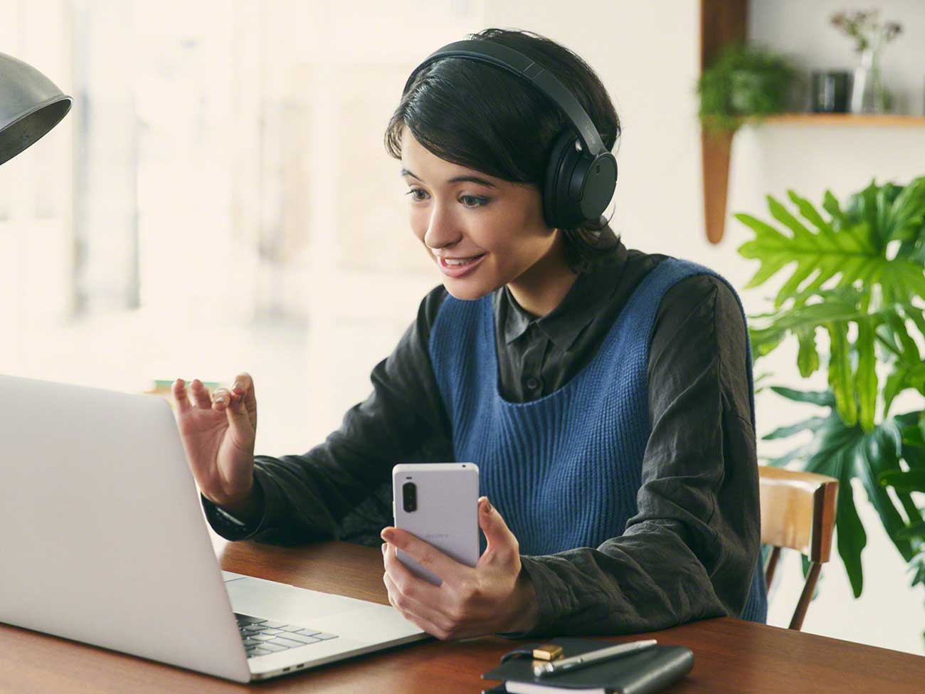 Lifestyle Image of Headphones 1