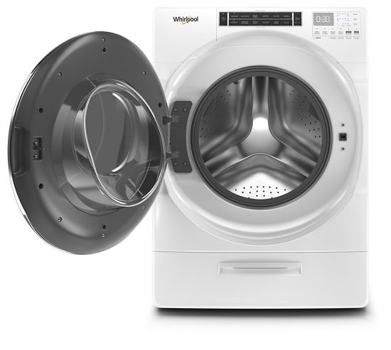 Whirlpool 5 Cu. Ft. White Front Load Washer WFW8620HW Abt