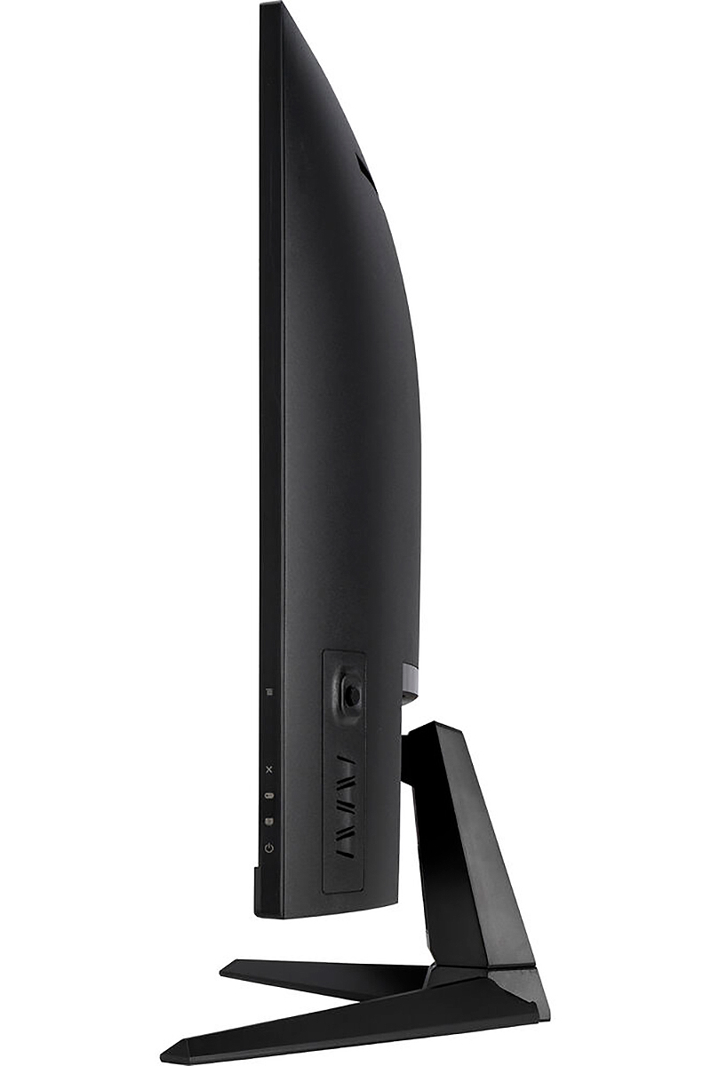 Side View of Asus Curved Gaming Monitor