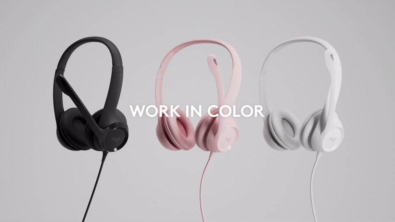Watch Work in Color with H390 en | Logitech