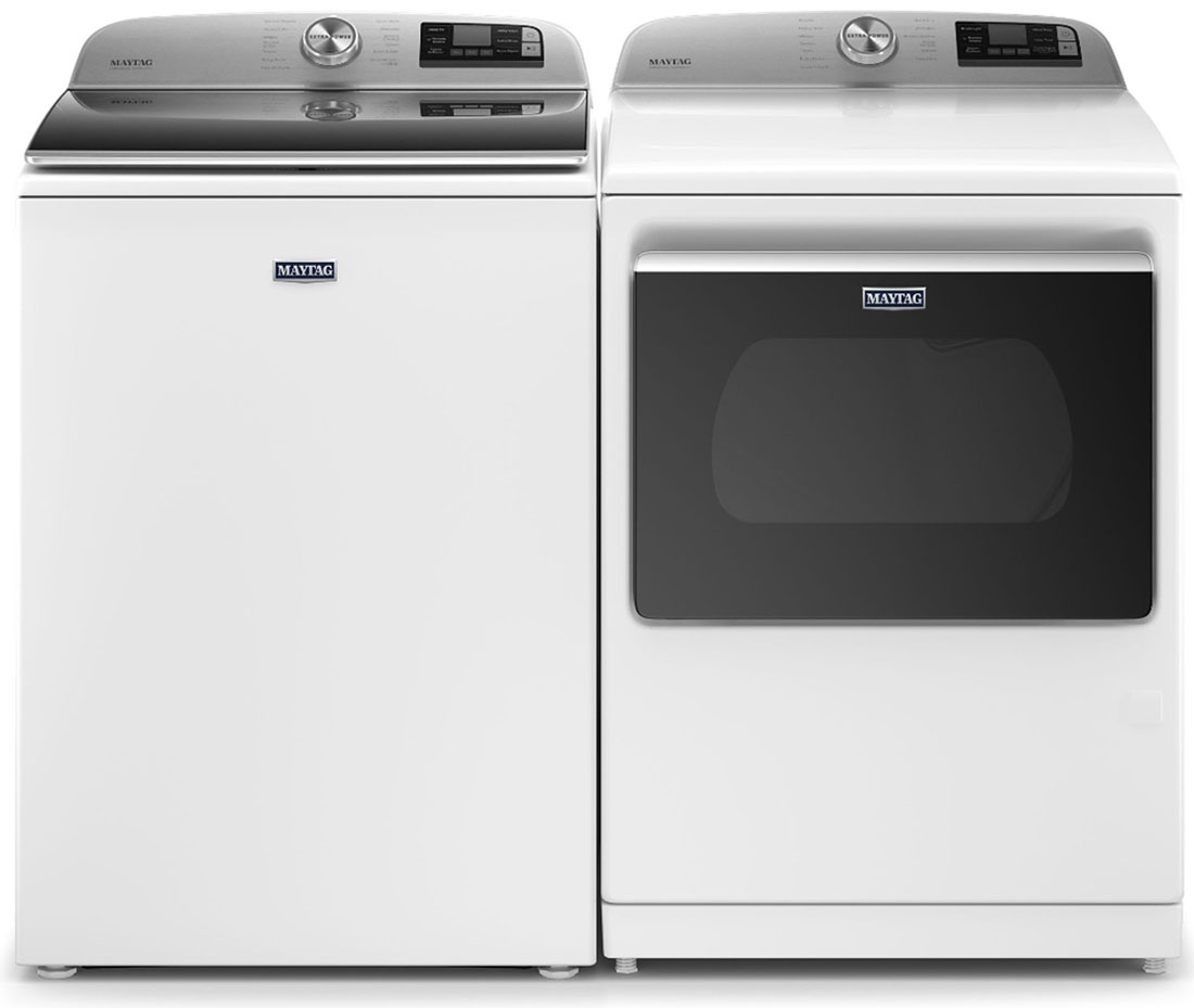 Maytag 7.4 Cu. Ft. White Gas Dryer MGD7230HW Abt