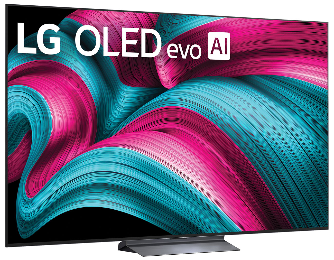 Front Left View of LG OLED 4K Smart TV 