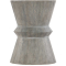 Hooker Furniture Living Room Melange Korena Accent Table in Gray
