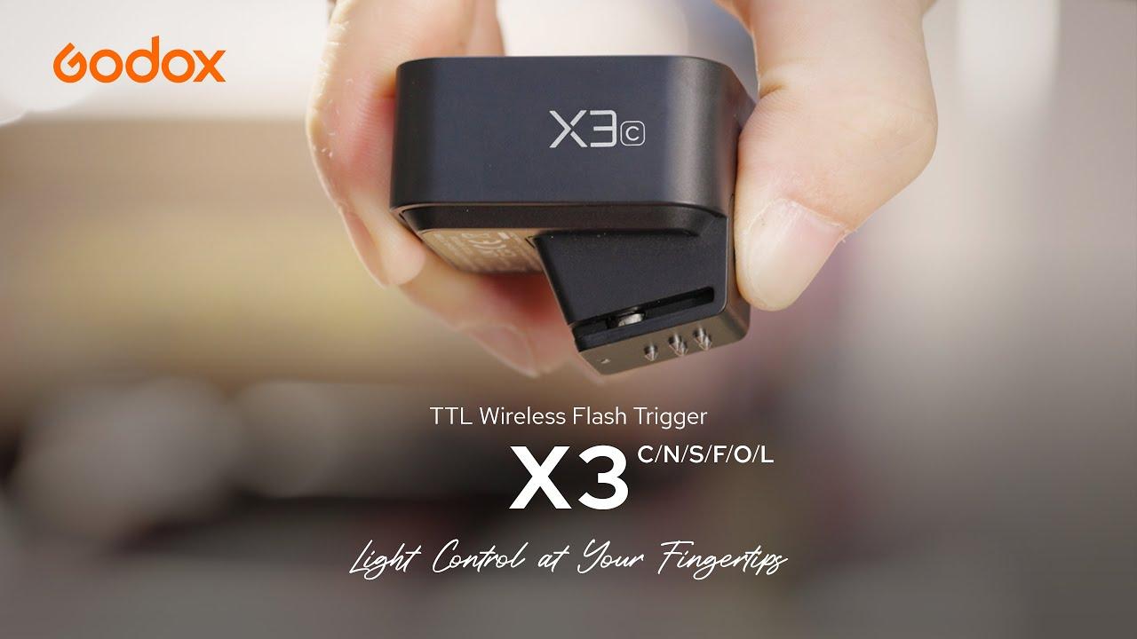 Watch Introducing X3 TTL Wireless Flash Trigger