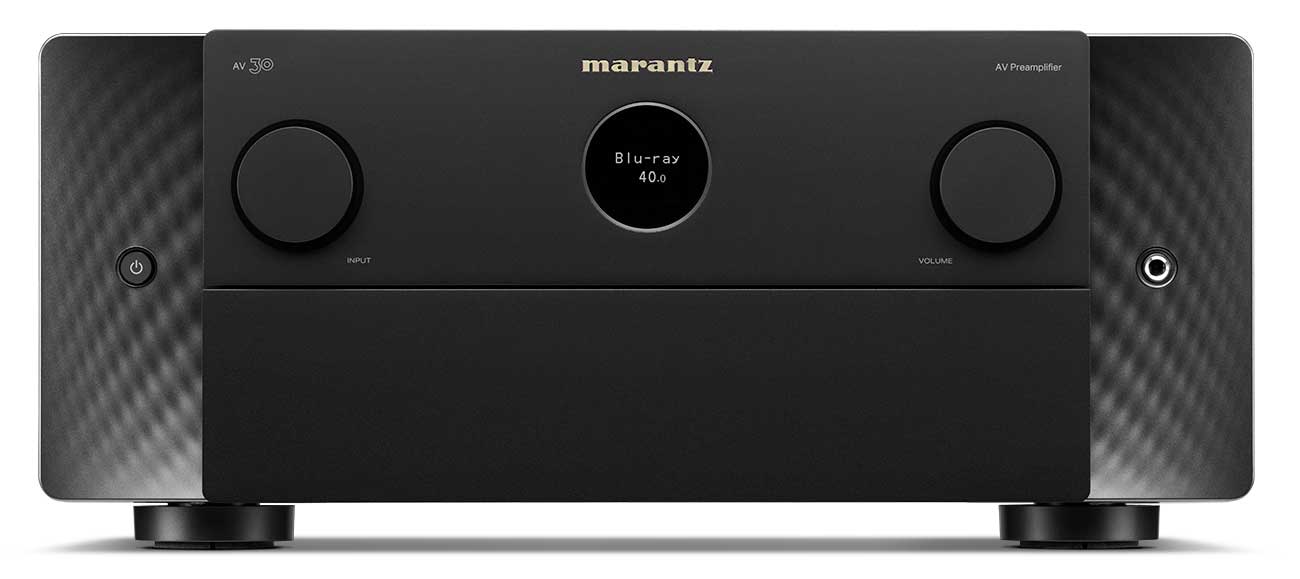 Front view of Marantz AV 30 11.4 Channel A/V Preamplifier