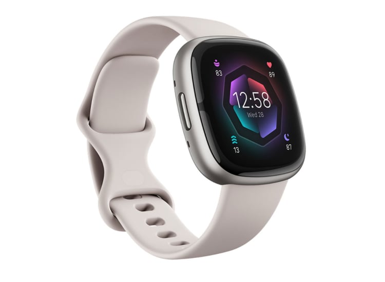 Fitbit Sense 2 Platinum Smartwatch - FB521SRWT-US | Abt Fitbit Sense 2 Platinum Smartwatch - FB521SRWT-US | Abt