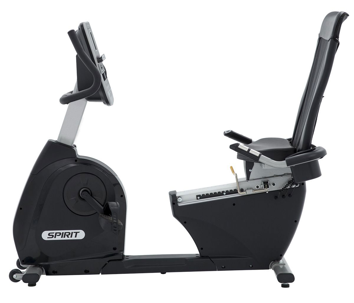 Spirit Fitness XBR55 Recumbent Bike with LCD Screen Abt