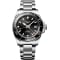 Longines HydroConquest GMT 41mm Watch with Sunray Black Dial and SS Bracelet