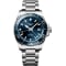 Longines HydroConquest GMT 41mm Watch with Sunray Blue Dial and SS Bracelet