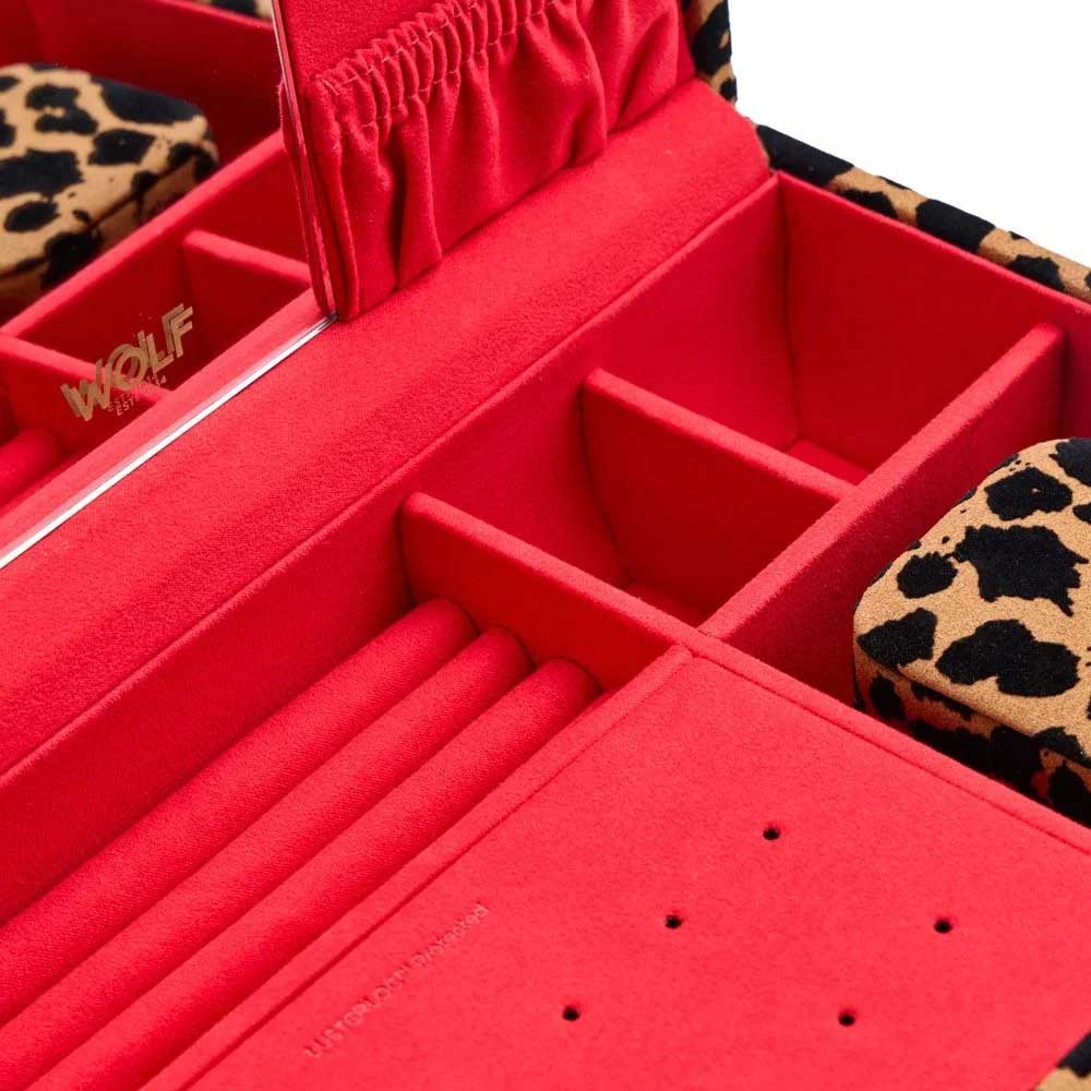 Angled view of WOLF 1834 Jewelry Box