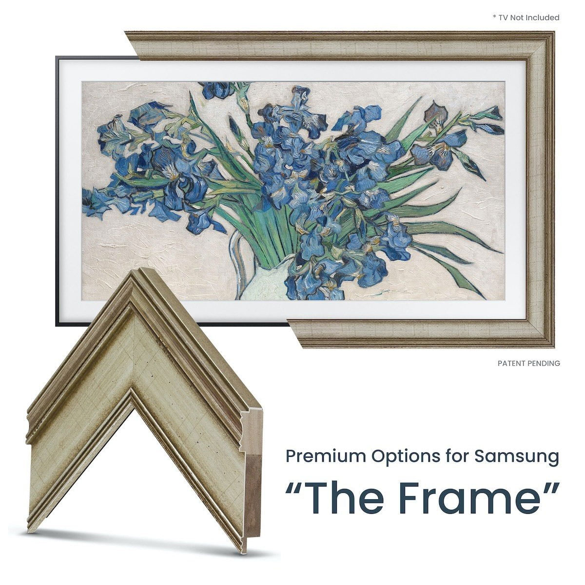 Frame My TV - FRM-SF-D5180-55 - TV Bezels