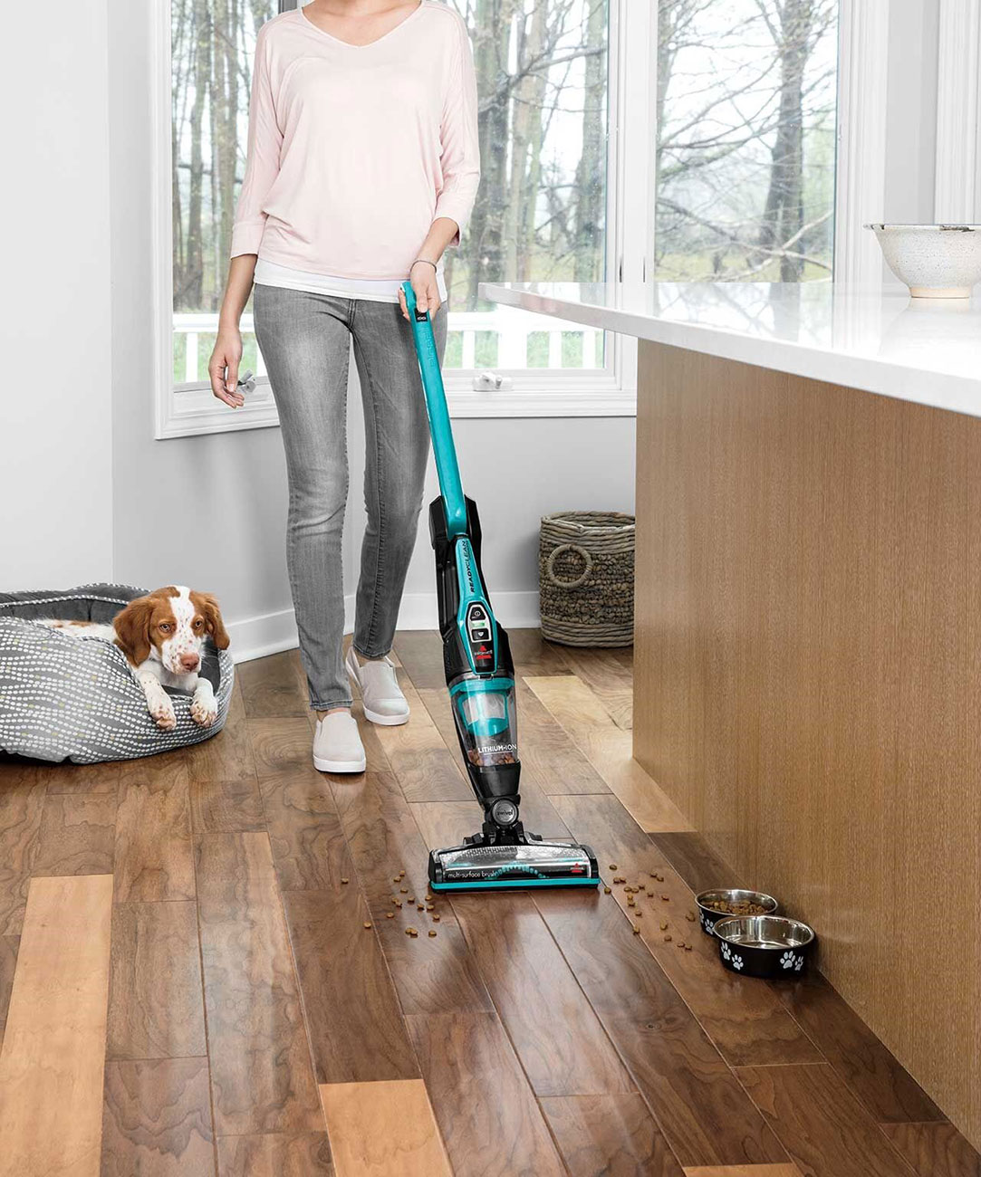 Cordless Stick Vacuum in-real Life Setting Detail 4
