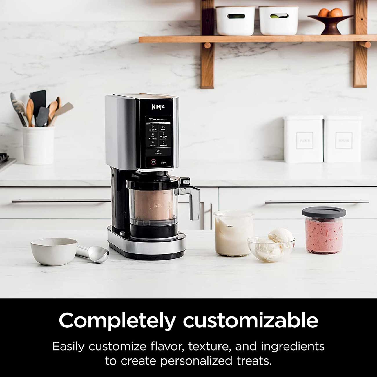 CREMI 7-in-1 Ice Cream Maker Customizable Detail
