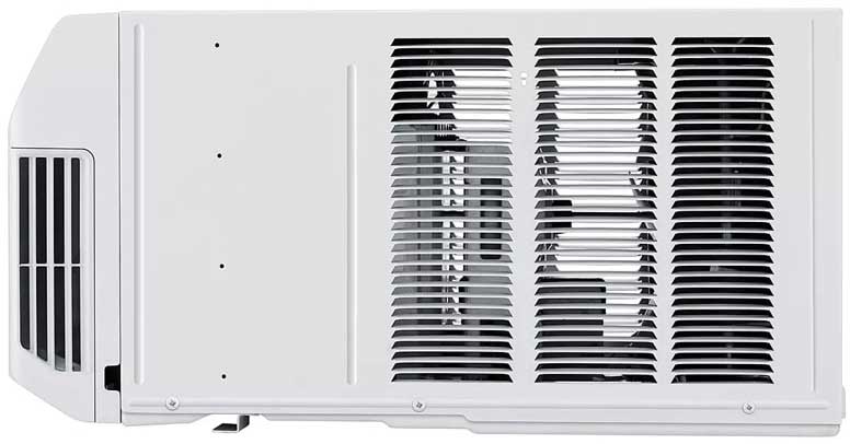 Side view of LG Window Air Conditioner
