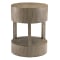 Bernhardt Calder Side Table in Rustic Gray