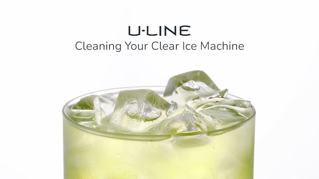 Watch Cleaning Your U-Line Clear Ice Machine