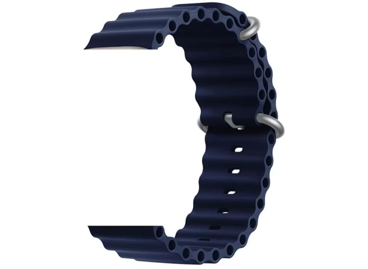 Abt Apple Watch Ocean Band 42/44/45/46/49mm in Midnight Blue Silicone - OCEAN45MMBLUE