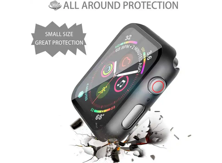 Abt Apple Watch Screen Protector and Bumper 45mm BUMPER45MMBLACK