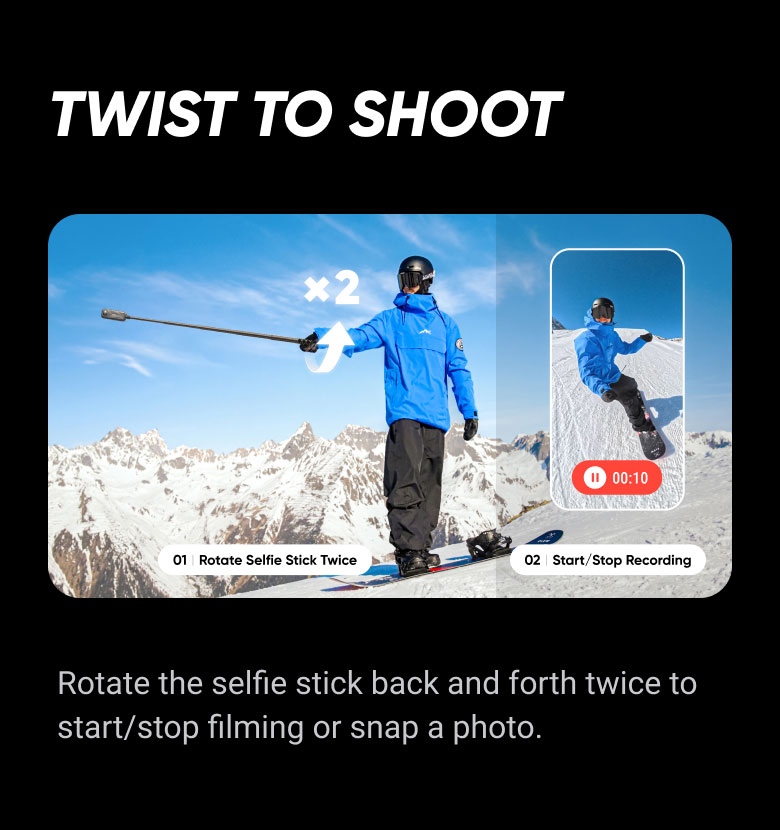 View Of Twist To Shoot Feature