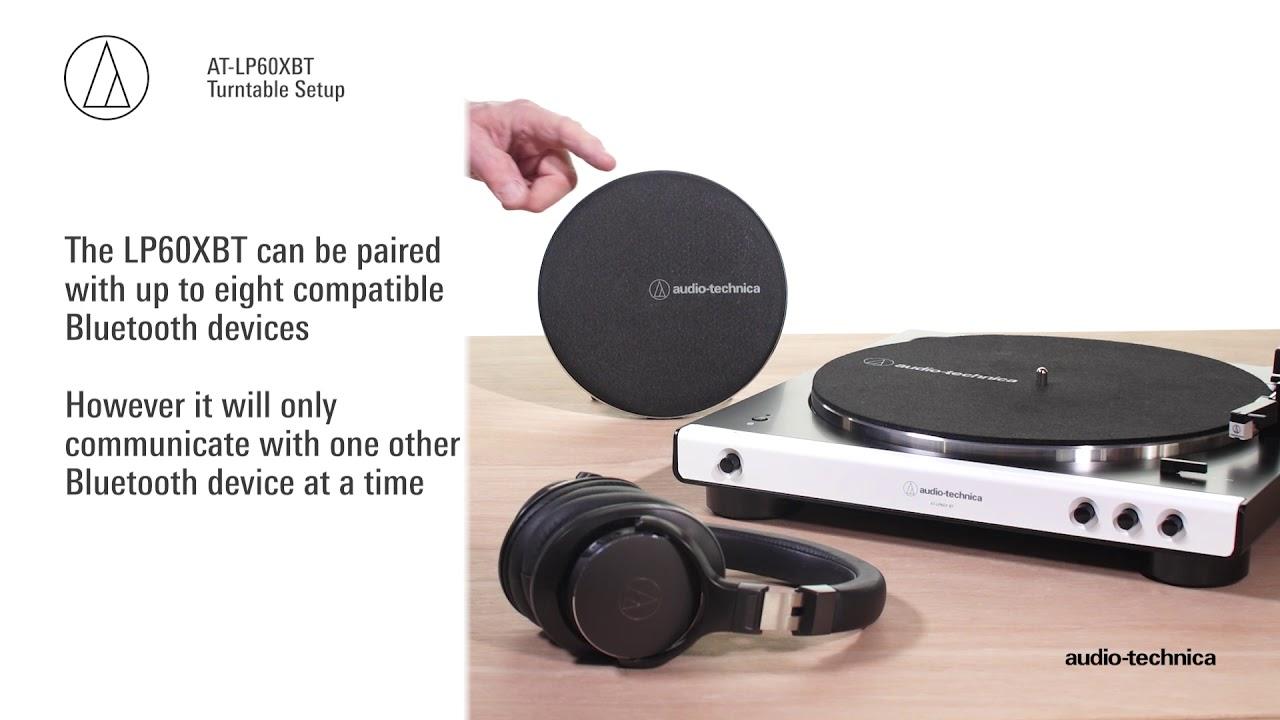 Watch AT-LP60XBT Setup | Fully Automatic Wireless Belt-Drive Turntable