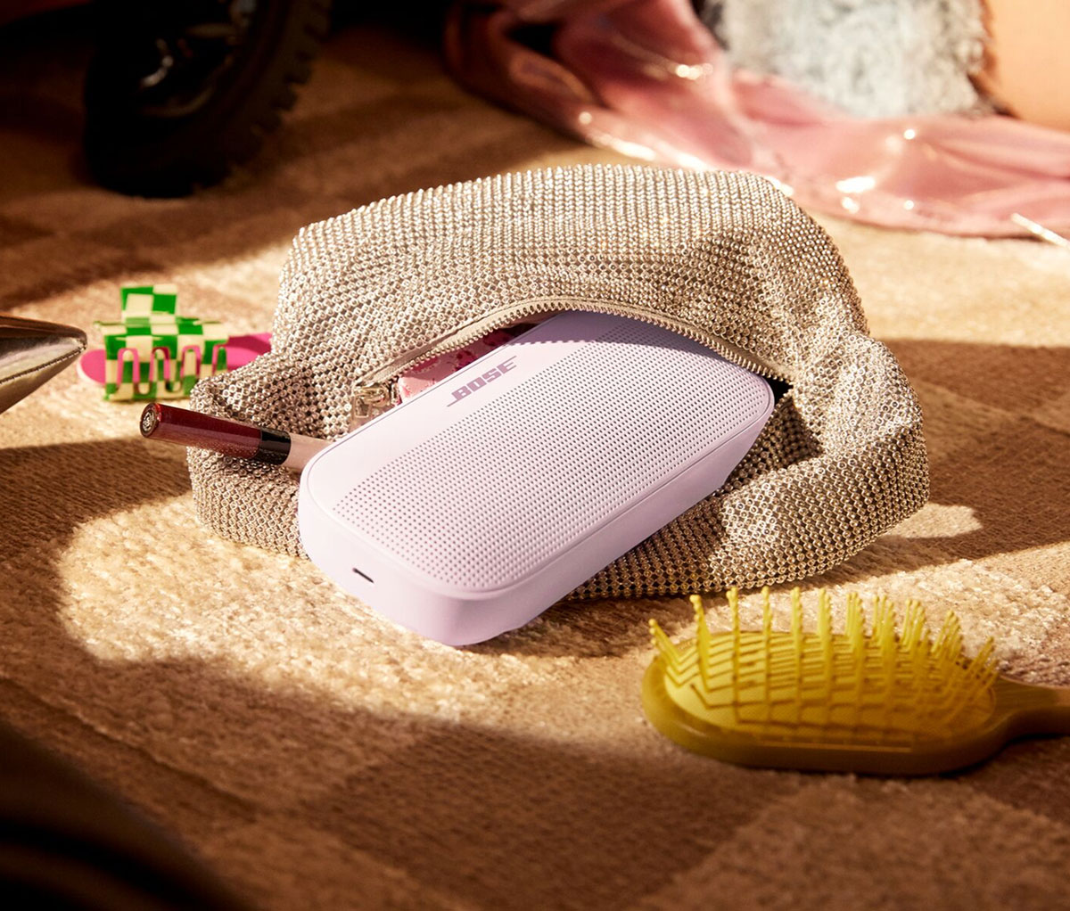 People Using Bose Portable Bluetooth Speaker Outdoors