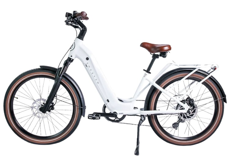magnum electric bicycles Summit 27.5" Black with Copper Accents / 13Ah not a motor pushing you Magnum Cosmo X Urban Ebike