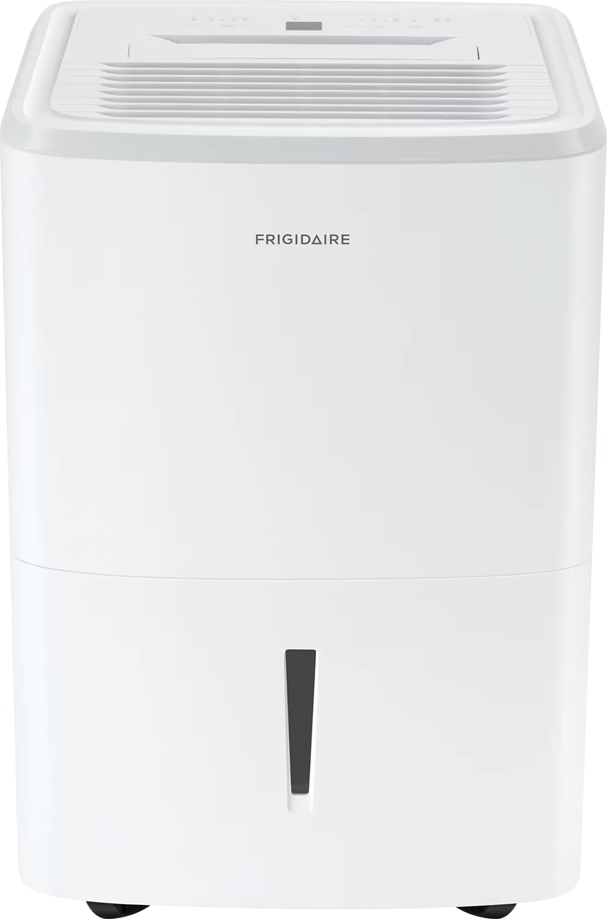 Main front view of Frigidaire Dehumidifier in White