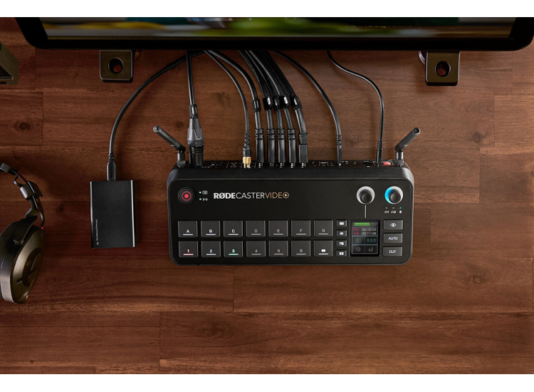 RODE RodeCaster Video Core - Console Produzione Video e Audio Professionale RODE RodeCaster Video Core - Console Produzione Video e Audio Professionale