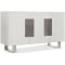 Bernhardt Solaria Buffet in Weathered Bone | Shiny Nickel
