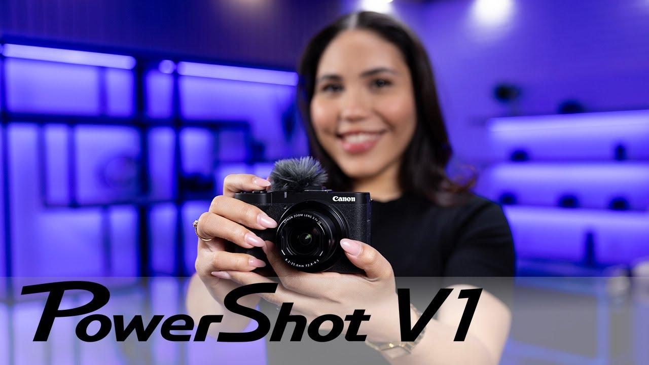 Watch The Canon PowerShot V1