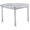 Bernhardt Arris Small Cocktail Table with Arabescato Marble