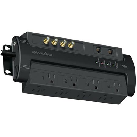 Panamax Black Home Theater Surge Protector M8AVPRO