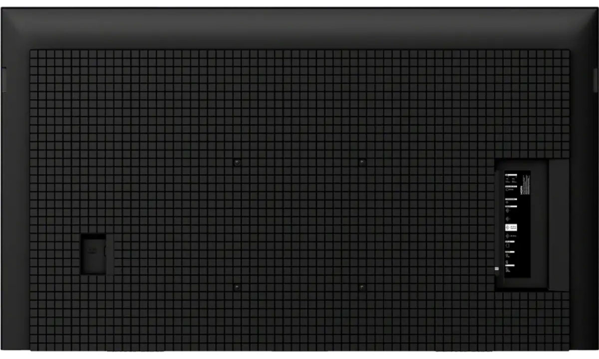 Back View Of The TV