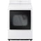 LG Ultra Large Capacity Electric Dryer with AI Sensing 7.3 Cu. Ft. in Alpine White