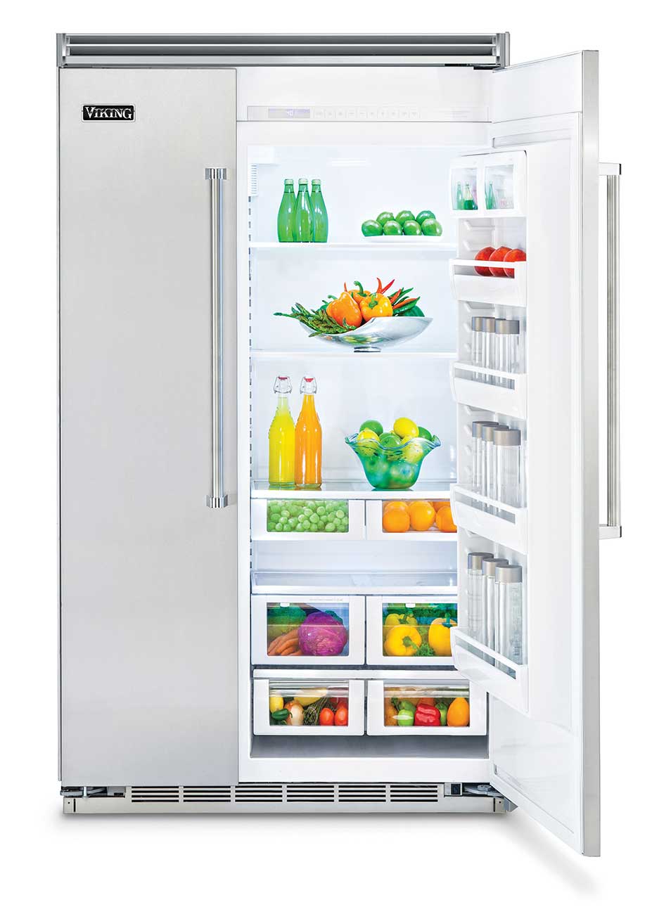 Viking - VCSB5484SS - Built-In Side-by-Side Refrigerators