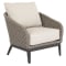 Sunset West Marbella Club Chair in Graphite | Stone Grey | Echo Ash Sunbrella