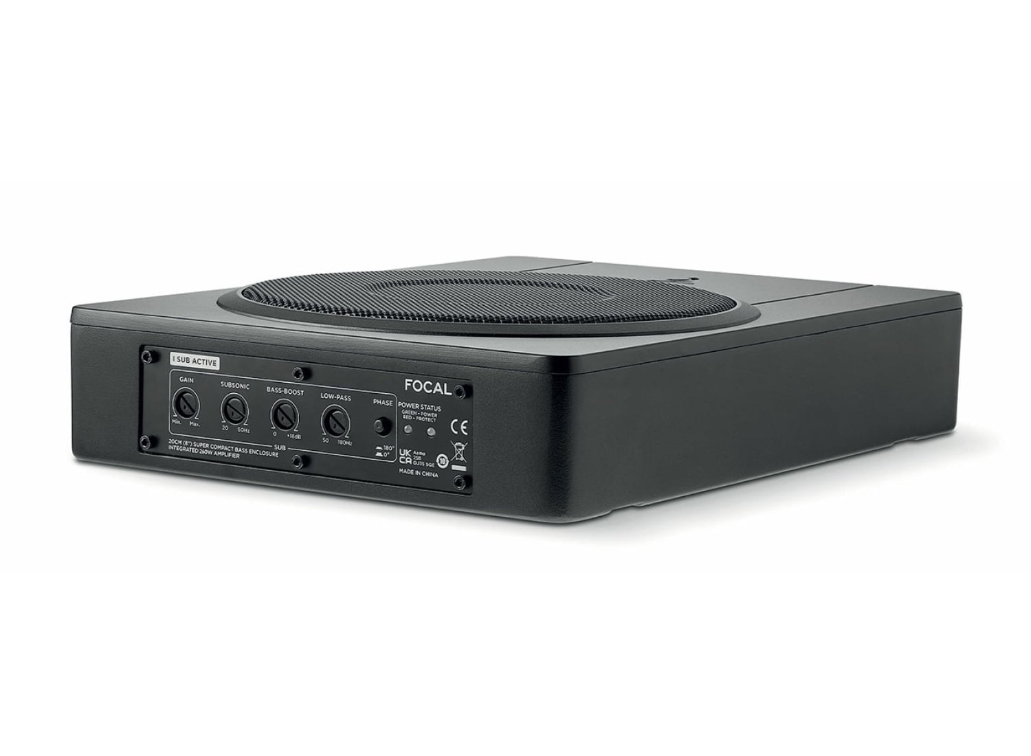 Isub Focal ISUB ACTIVE Amplified Car Subwoofer - ISUBACTIVE | Abt