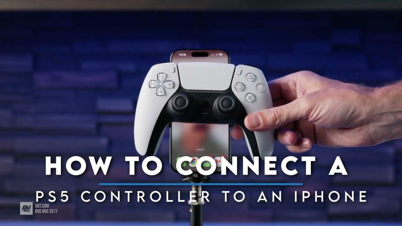 Watch How to Connect a PS5 Controller to Your iPhone