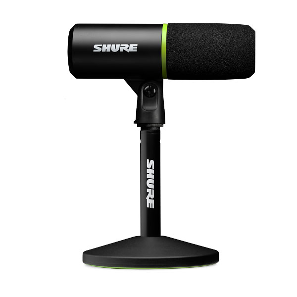 Side View of Shure Microphone
