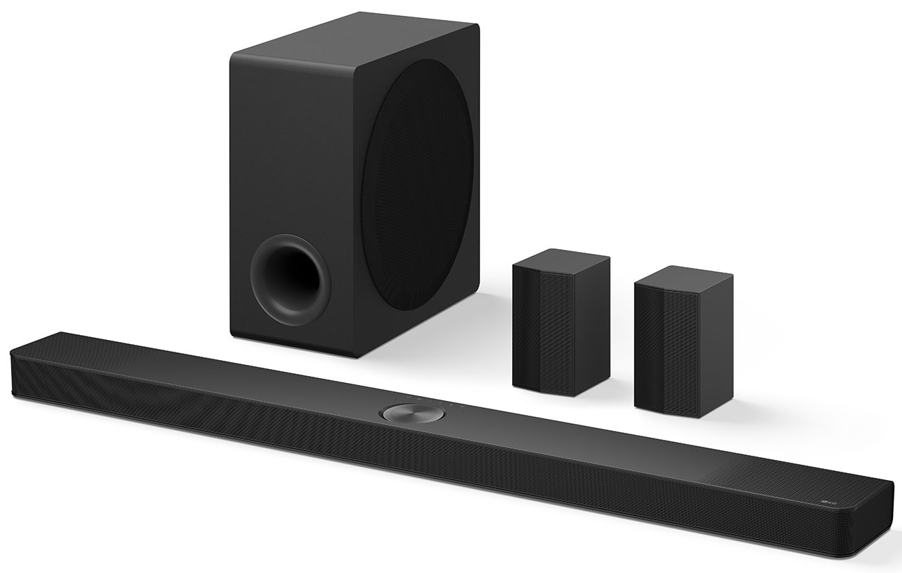 LG Home Theater Soundbar 7.1.3 Channel with Rear Speakers and WOW Orchestra - S90TR