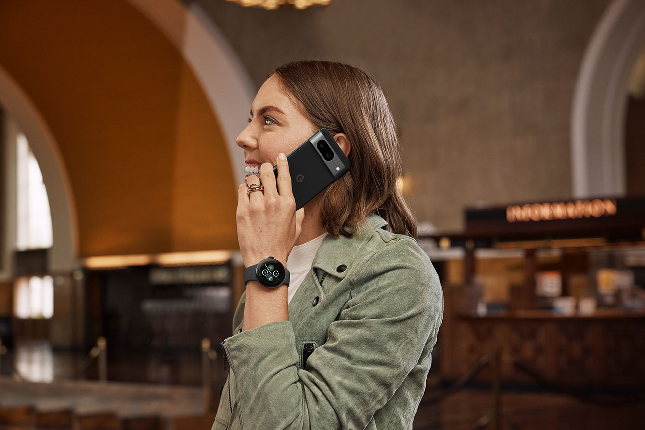 Woman Talking on he Phone