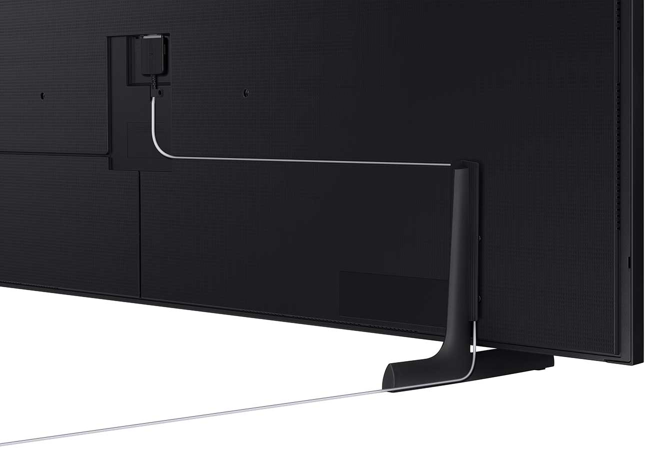 Back View Of The TV, Showcasing One Connect