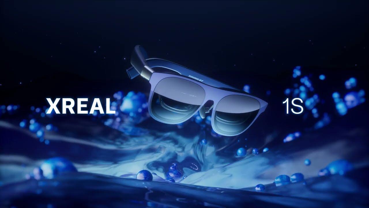 Watch Escape your tiny screens and step into a 500" world with the XREAL 1S