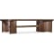 Hooker Furniture Living Room Melange Contours Cocktail Table in Dark Walnut
