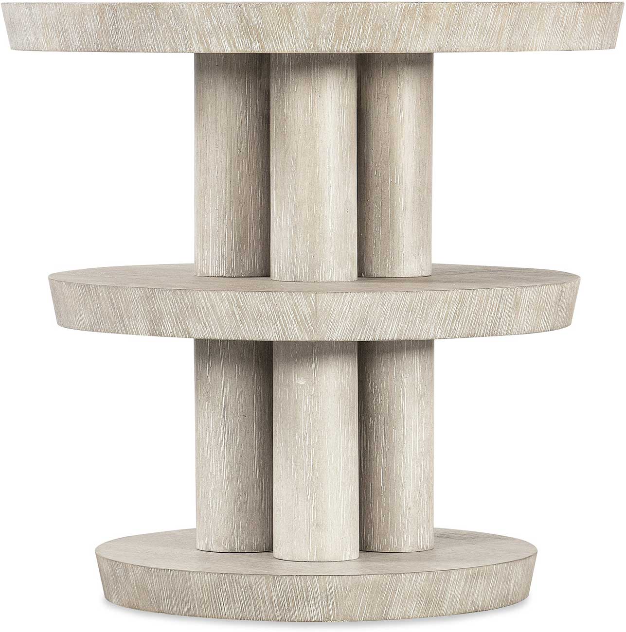 Hooker Furniture Modern Mood Round Side Table in Diamond