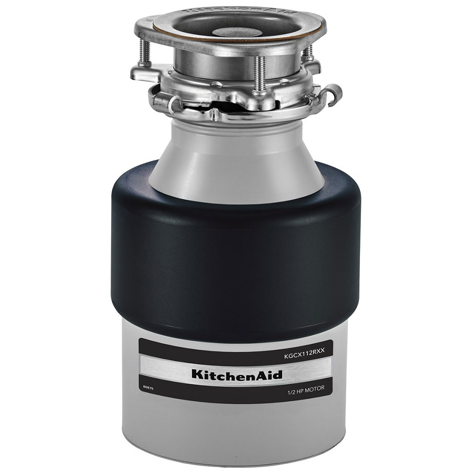 Front View of KitchenAid Garbage Disposal