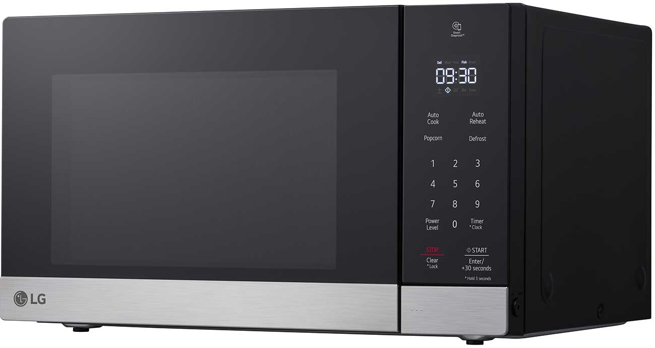 Let View of LG Countertop Microwave