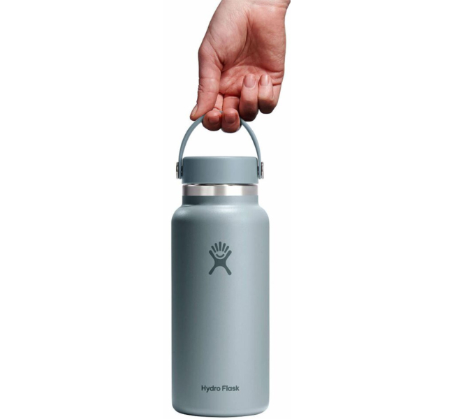Hydro Flask 32 oz Wide Mouth Water Bottle, Shale Gray